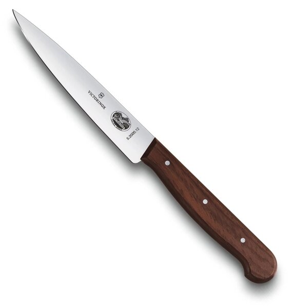 Špikovací nůž 12 cm ROSEWOOD dřevěná rukojeť - Victorinox (Kuchyňský nůž na zeleninu 12 cm ROSEWOOD - Victorinox)