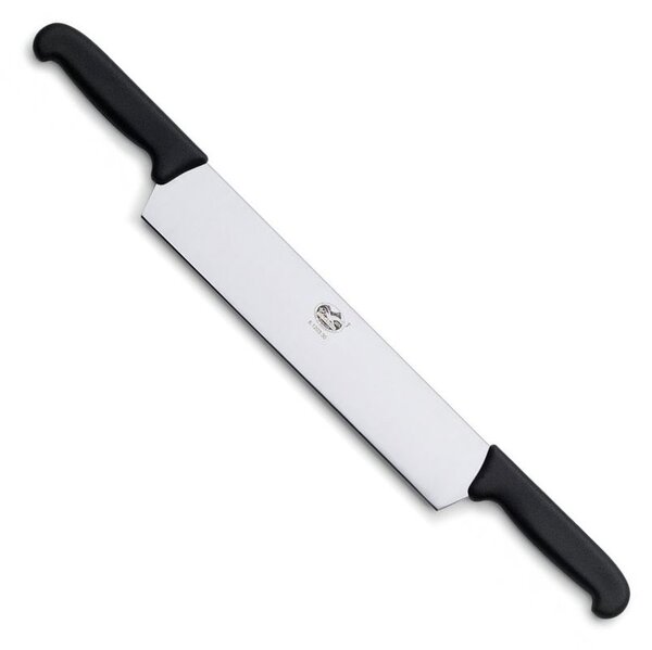 Nůž na sýr s dlouhým ostřím FIBROX 30 cm černý - Victorinox (Speciální nůž na sýr s Fibrox rukojetí 30 cm - Victorinox)