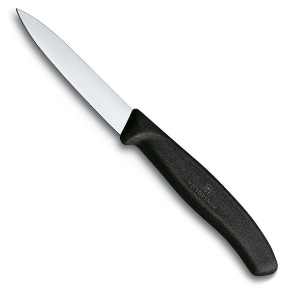 Nůž na zeleninu SWISS CLASSIC, černý 8 cm - Victorinox (SWISS CLASSIC nůž na zeleninu, černý 8 cm - Victorinox)