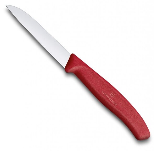 Nůž na zeleninu SWISS CLASSIC 8 cm červený - Victorinox (SWISS CLASSIC nůž na zeleninu, červený - Victorinox)