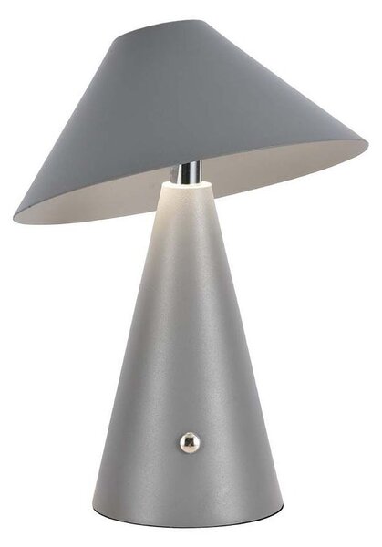 LED Solution Šedá LED stolní nabíjecí lampa 240mm 3W 7949