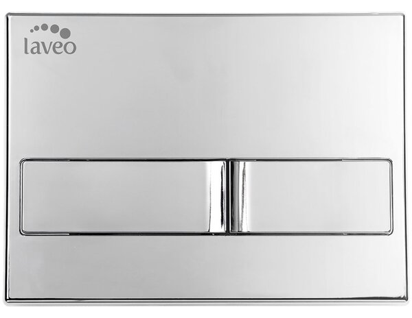 Erga Erga, závěsný set pod omítku Laveo Akan + závěsná WC mísa Lily+ s toaletním sedadlem z duroplastu + splachovací tlačítko, bílá lesklá, ERG-SETLA…