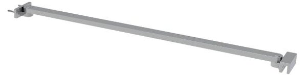 Erga Paris, rohová vzpěra pro sprchové zástěny o tloušťce skla 6(8)mm, délka 45cm, chromová, ERG-V02-PARIS-BAR45-CR