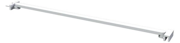 Erga Paris, rohová vzpěra pro sprchové zástěny o tloušťce skla 6(8)mm, délka 35cm, bílá matná, ERG-V02-PARIS-BAR35-WH