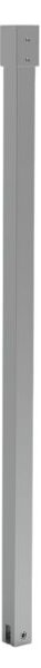 Erga Paris, stropní vzpěra pro sprchové zástěny o tloušťce skla 6(8)mm, délka 62cm, chromová, ERG-V02-PARIS-BAR62-CR