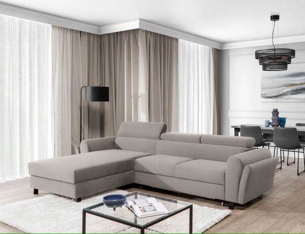 Eltap sedací souprava MARIALL, rozkládací potahový materiál: basic, roh: levý