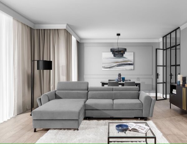 Eltap sedací souprava MARIALL, rozkládací potahový materiál: basic, roh: levý