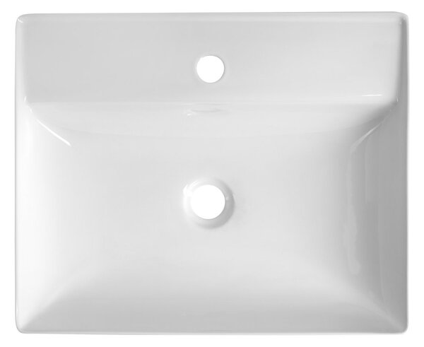 Aqualine Aqualine, CALLIS keramické umyvadlo 52x42cm, bílá, NP372