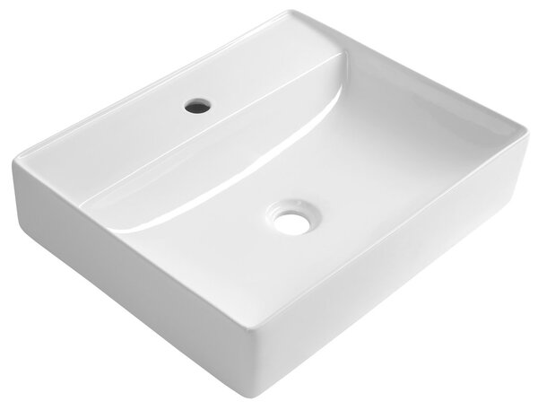 Aqualine Aqualine, CALLIS keramické umyvadlo 52x42cm, bílá, NP372