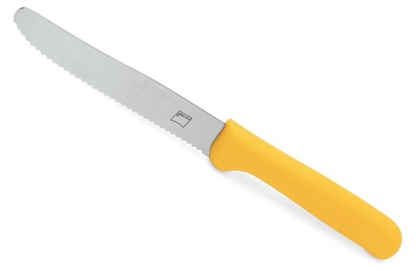 Snídaňový nůž FACTOTUM, žlutý - Carlo Giannini (FACTOTUM snídaňový mazací nůž, žlutý - Carlo Giannini)