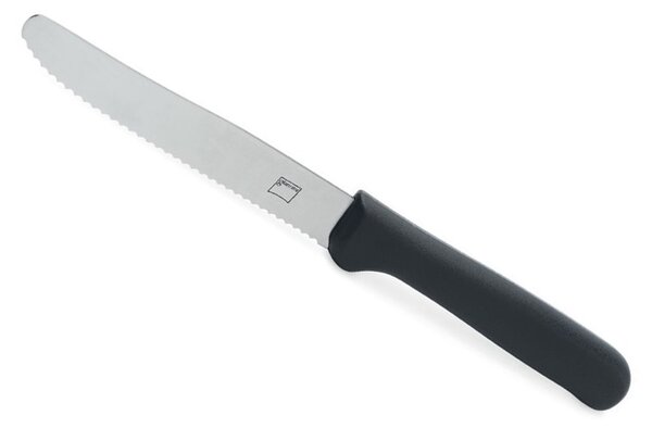 Snídaňový nůž FACTOTUM, černý - Carlo Giannini (FACTOTUM snídaňový mazací nůž, černý - Carlo Giannini)