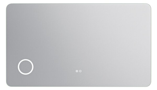 Erga Myra, LED zrcadlo 140x80 cm s kosmetickým zrcadlem 3x zvětšení, 5082 lm, 3 barvy světla, zadní osvětlení, ERG-V01-MYRA-1480-00