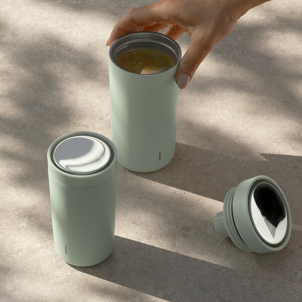 STELTON Termohrnek To Go Click, 0,2 l, Minty Moss