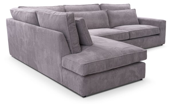 Rohová sedací souprava Carbus (smotanová) (L). Akce -20%