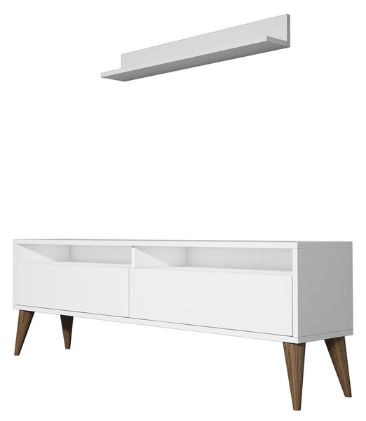 Obývací stěna Berta (bílá). Akce -25%
