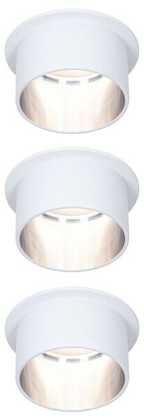 Paulmann Gil LED podhledové bílá matná/železo 3ks