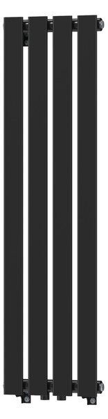 Gamma Vertical, topné těleso 1100x296 mm, 368W, černá matná, GMA-VERT-1100296-BK