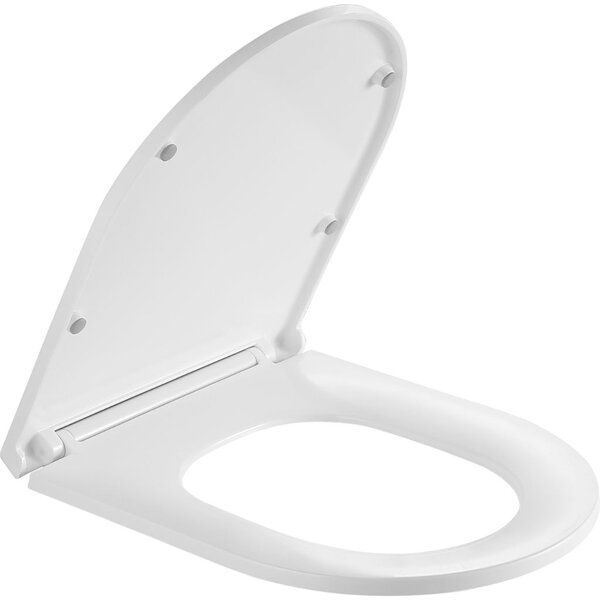 Erga Erga, WC sedátko z duroplastu, série Lily, Siena, Tina, bílá, ERG-V03-ND-SEATSH042-WH