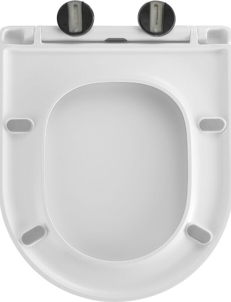 Erga Erga, WC sedátko z duroplastu, série Lily, Siena, Tina, bílá, ERG-V03-ND-SEATSH042-WH