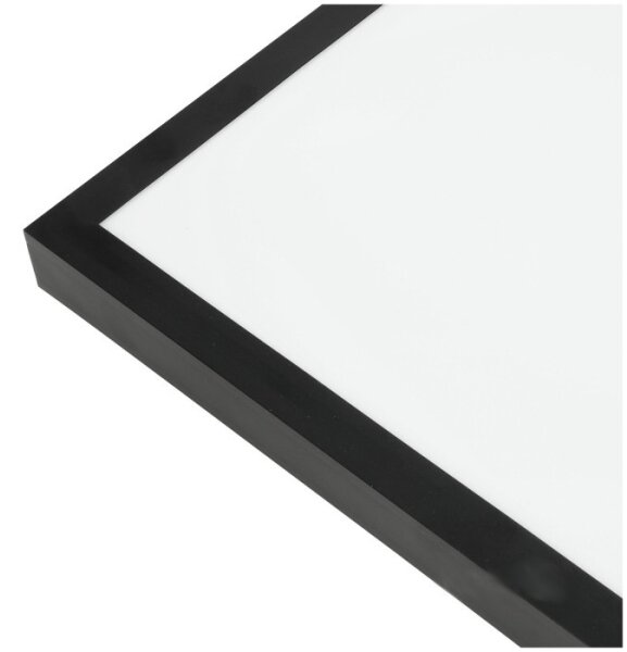 LED Přisazený panel BRISBANE LED/36W/230V 4000K 59,5x59,5 cm černá