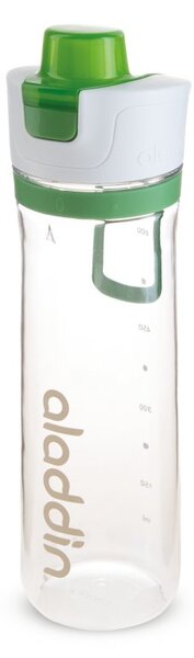 Sportovní láhev na vodu s počítadlem 800ml zelená Active - ALADDIN (Láhev na pití Active 800ml zelená - ALADDIN)