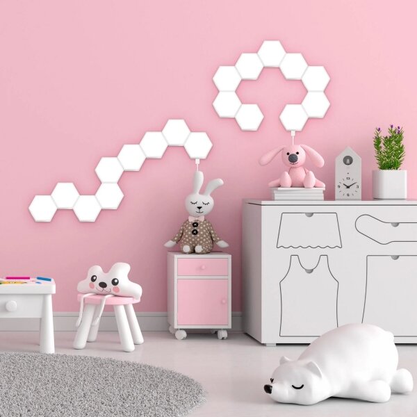 LED RGBW Stm nástěnné dekorační svítidlo MAYA LED/1W/230V + dálkové ovládání