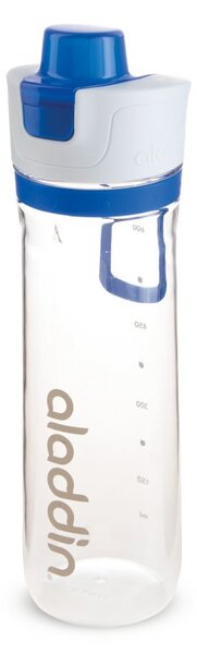 Sportovní láhev na vodu s počítadlem 800ml modrá Active - ALADDIN (Láhev na pití Active 800ml modrá - ALADDIN)