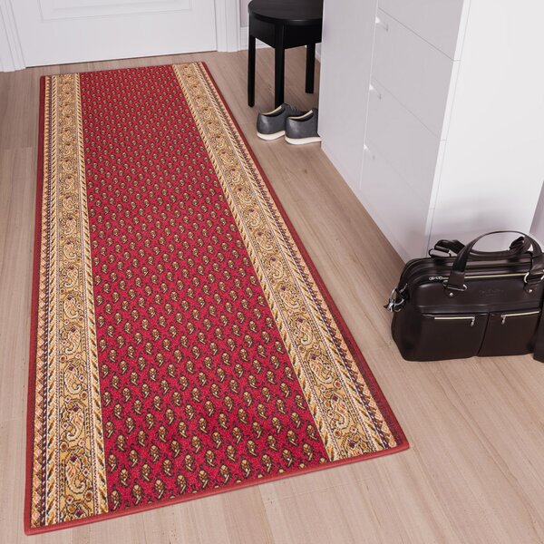 Associated Weavers Běhoun pogumovaný INCA 11 červený Šíře: 67 cm