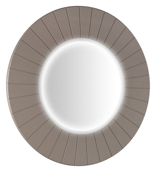 Sapho Sapho, LUMIRO STRIP kulaté zrcadlo s LED osvětlením v rámu, průměr 75cm, agila, LR750-4343S