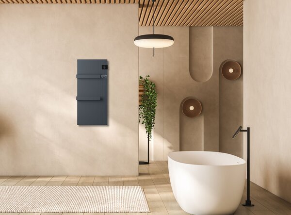 Sapho Sapho, ONSEN EVO elektrické topné těleso 400x900mm, 1000 W, bílá, ONS10001