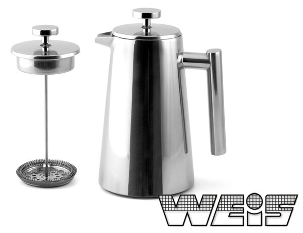 Stlačovací Kávovar 350ml - Weis (Kafetiéra french press termo 0,35L - Weis)