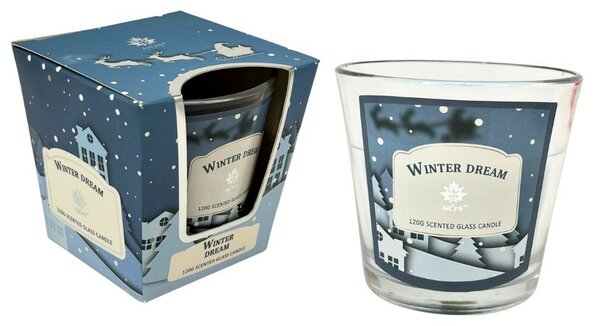 Arome Svíčka ve skle, Winter Dream, 120 g