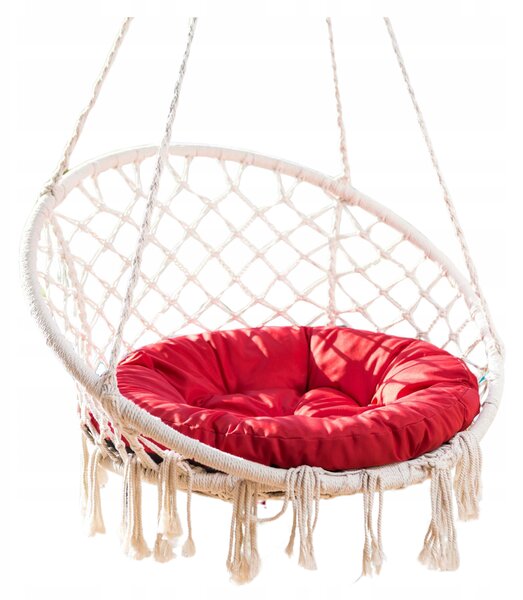 Polštář Hobbygarden 65 x 65 x 8 červený