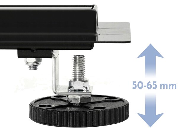 Odtokový žlab Neox Slim pro black 60