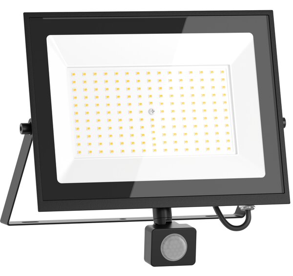 Mexen Luxpro+ LED reflektor s pohybovým senzorem, 100W, neutrální - 4000K, 11000 lm, černá - L236-100-40-70