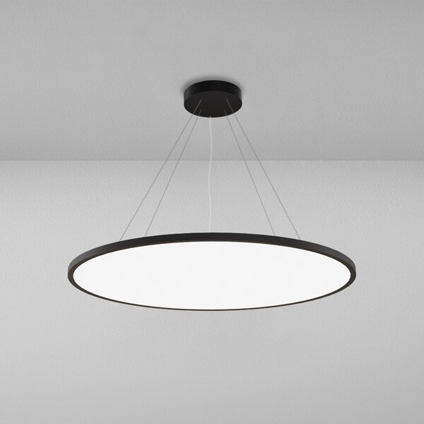 ZAHO Závěsné LED svítidlo BROOKLYN, 62W, ø 912 mm Barva: Bílá, Teplota světla: 3000K - teplá bílá, Stmívání, řízení: ON/OFF (bez stmívání)