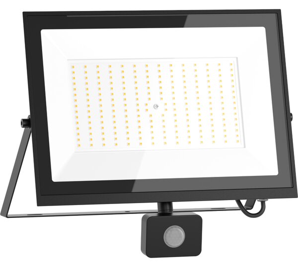 Mexen Luxpro LED reflektor s pohybovým senzorem, 150W, studená - 6500K, 13500 lm, černá - L235-150-65-70
