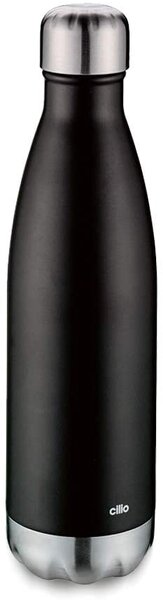 ELEGANTE termoláhev 500 ml, černá matná - Cilio (Nerezová láhev 500ml, černá matná - Cilio)