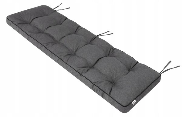 Polštář Hobbygarden 50 x 150 x 8 šedý