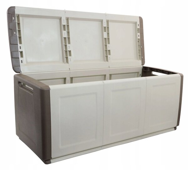 Artplast Plastový odkládací box s víkem 1380 x 570 x 530 cm béžový