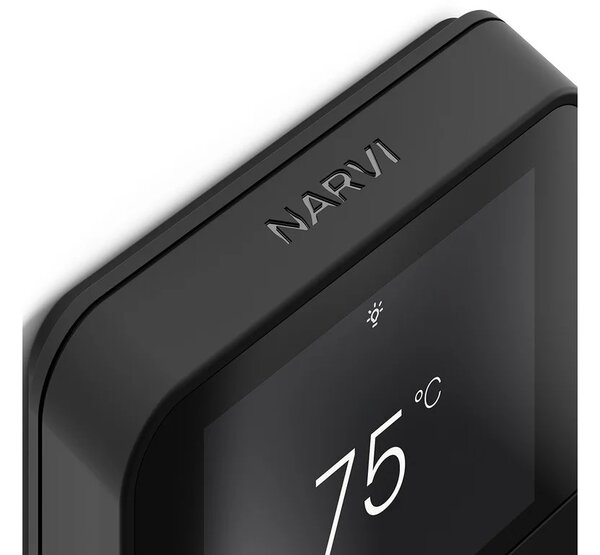 Narvi Smooth Flow WiFi 9,0 kW Black – elektrická saunová kamna