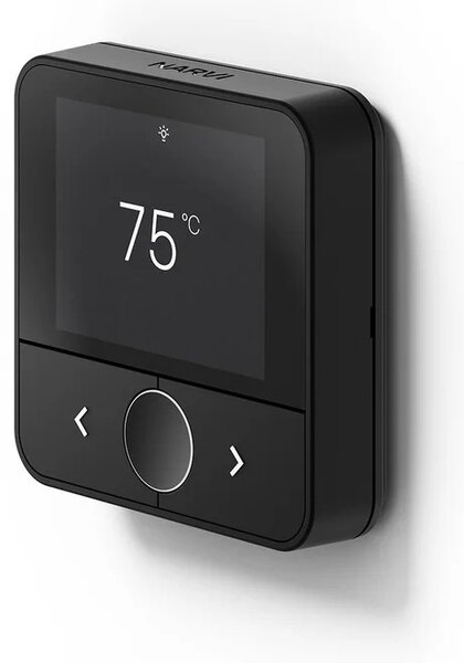 Narvi Smooth Flow WiFi 9,0 kW Black – elektrická saunová kamna
