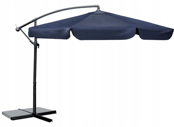 Plonos PL-881 Skládací zahradní deštník 8-segmentový 350 cm s obalem