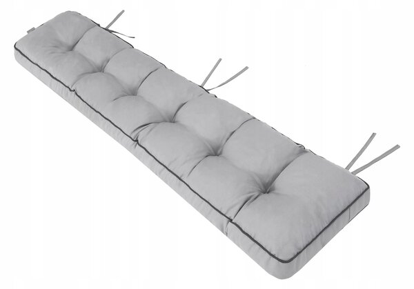 Polštář Hobbygarden 40 x 150 x 8 šedý