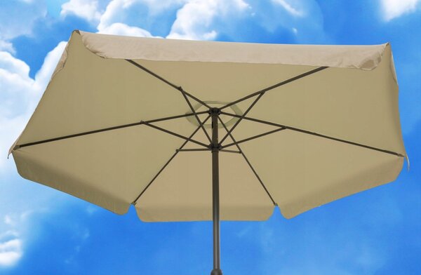 Klasický slunečník Linder Exclusiv béžový 300 x 245 cm