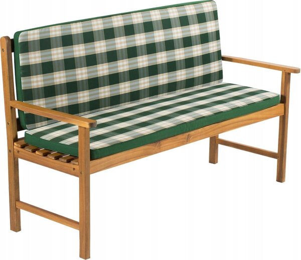 Polštář Fieldmann 110 x 44 x 5 zelený