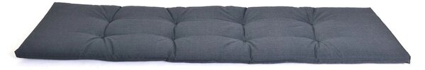 Rojaplast 16242 poduška na lavici tmavě šedá 162 x 42 cm