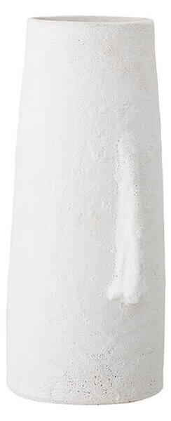 VÁZA DECO TERRACOTTA BÍLÁ