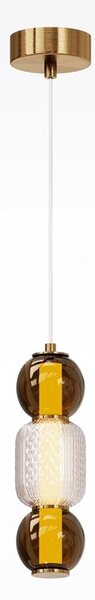 Maytoni Závěsné LED svítidlo DROP, 16W, Ø 12 cm, CRI80 Barva: Chrom