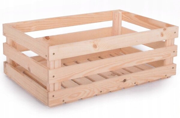 Zahradní úložný box dřevěný 1 l hnědý